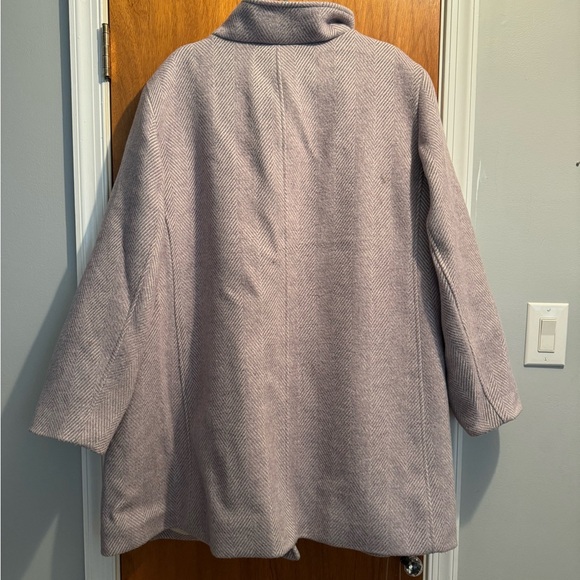 LOFT Stylish Wool Blend Winter Coat - Picture 7 of 8